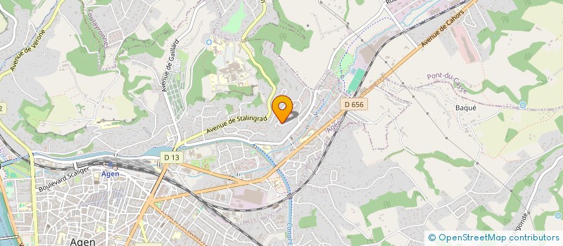 localisation de l'entreprise MONSIEUR JALAL MABROUK  AGEN