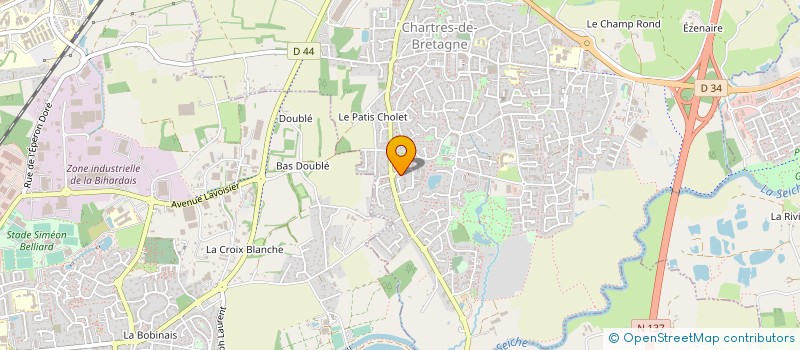 localisation de l'entreprise MONSIEUR JALAL MRABET  CHARTRES-DE-BRETAGNE