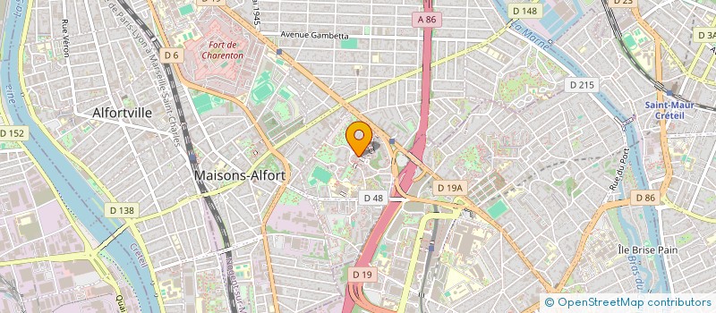 localisation de l'entreprise MONSIEUR JALAL SHINWARI  MAISONS-ALFORT