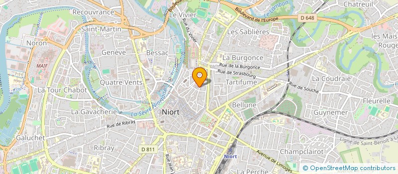 localisation de l'entreprise MONSIEUR JALAL YAGHUBI à NIORT