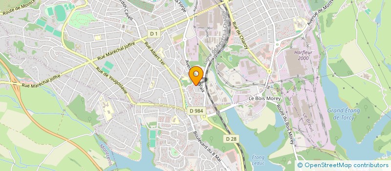 localisation de l'entreprise MONSIEUR JALALUDDIN KAMAL  LE CREUSOT