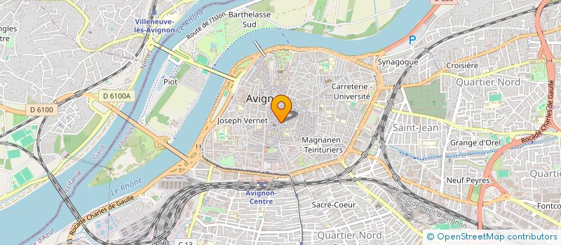 localisation de l'entreprise MONSIEUR JALALUDDIN TARAKHEEL  AVIGNON