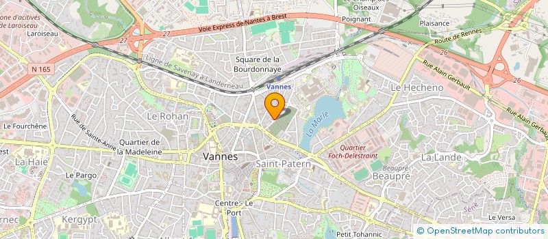 localisation de l'entreprise MONSIEUR JALALUDIN KAMALZADA à VANNES