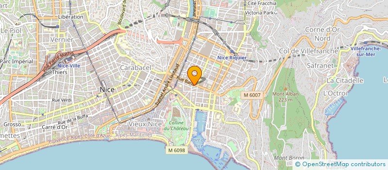 localisation de l'entreprise MONSIEUR JALEL BELFEKI à NICE