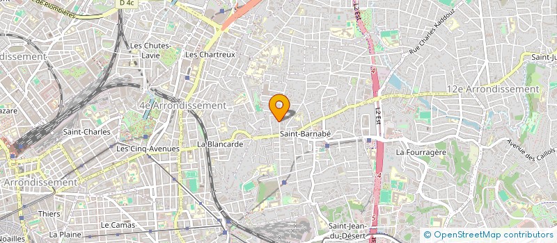 localisation de l'entreprise MONSIEUR JALEL BETANA à MARSEILLE