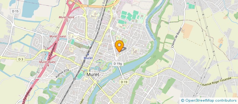 localisation de l'entreprise MONSIEUR JALEL DADI  MURET