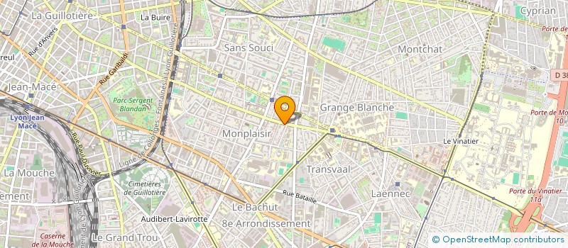 localisation de l'entreprise MONSIEUR JALEL-EDDINE HADDAD  LYON