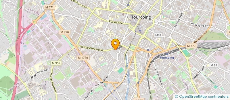 localisation de l'entreprise MONSIEUR JALEL KERKENI à TOURCOING