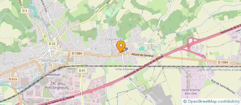 localisation de l'entreprise MONSIEUR JALEL MONTASSAR à DAGNEUX