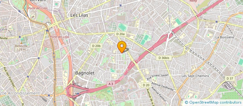 localisation de l'entreprise MONSIEUR JALIL ABDUL à BAGNOLET