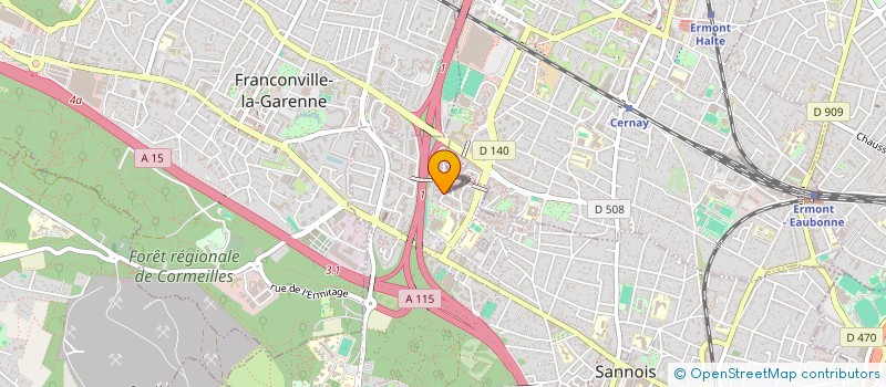 localisation de l'entreprise MONSIEUR JALIL AIT AMMAR à SANNOIS