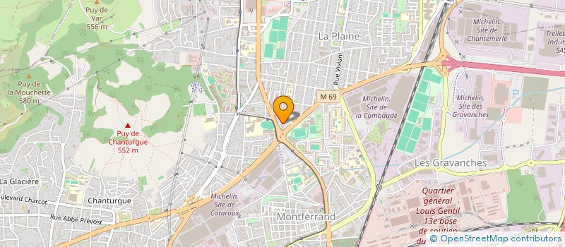 localisation de l'entreprise MONSIEUR JALIL ATTAOUI  CLERMONT-FERRAND