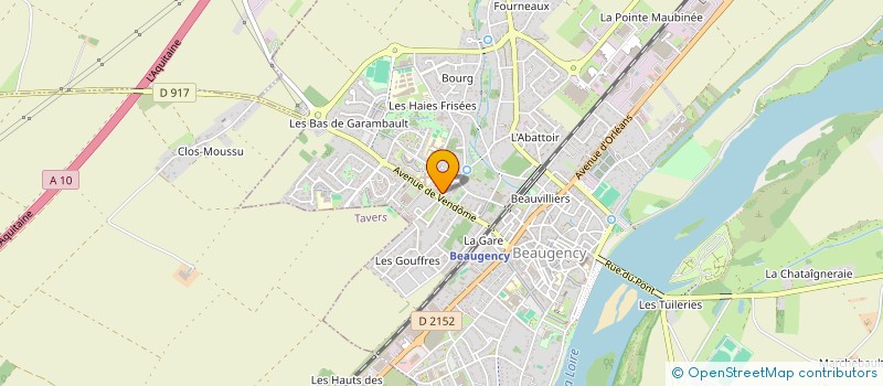 localisation de l'entreprise MONSIEUR JALIL BENAKCHA à BEAUGENCY