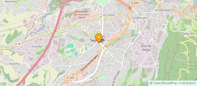 localisation de l'entreprise MONSIEUR JALIL BOUNECHADA  ANNECY