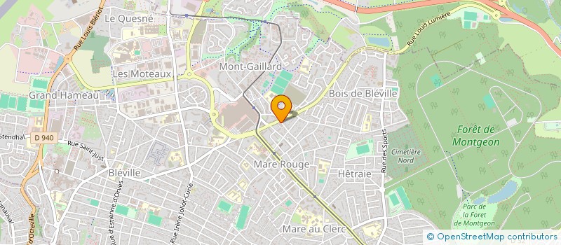 localisation de l'entreprise MONSIEUR JALIL EL HANTATI  LE HAVRE