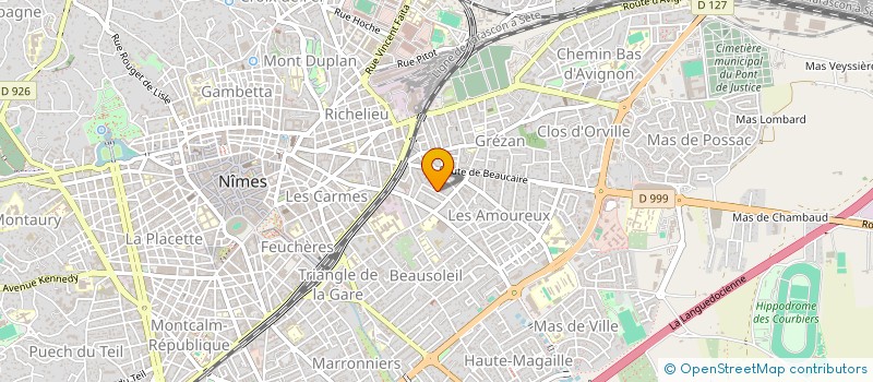 localisation de l'entreprise MONSIEUR JALIL FATHI  NIMES