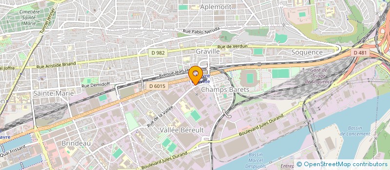 localisation de l'entreprise MONSIEUR JALIL POPALZAI  LE HAVRE