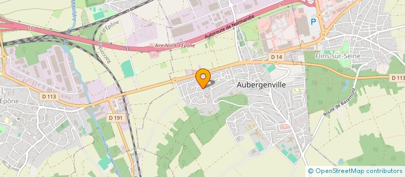 localisation de l'entreprise MONSIEUR JALIS PIERSON  AUBERGENVILLE