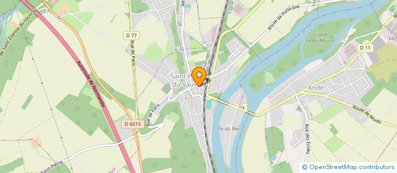 localisation de l'entreprise MONSIEUR JALLEL AATILLAH  SAINT-PIERRE-DU-VAUVRAY