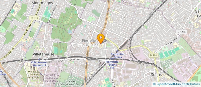 localisation de l'entreprise MONSIEUR JALLEL DIAF à PIERREFITTE-SUR-SEINE