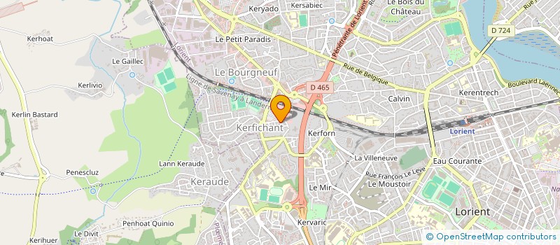 localisation de l'entreprise MONSIEUR JALLEL SASSI  LORIENT