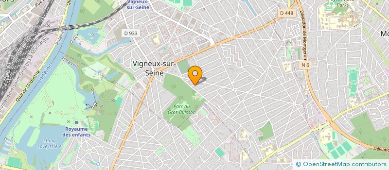 localisation de l'entreprise MONSIEUR JALLYS KADIFUEKO à VIGNEUX-SUR-SEINE