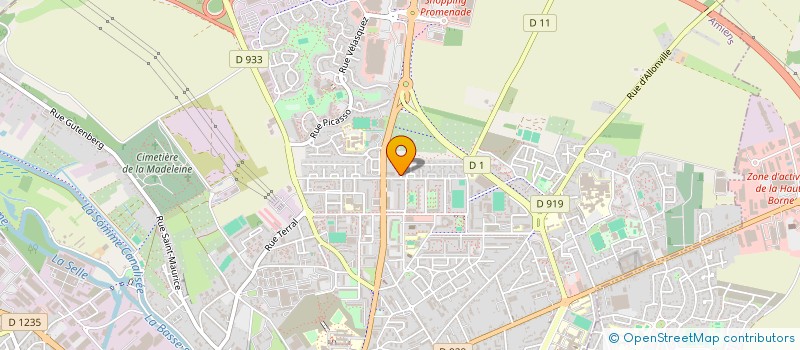 localisation de l'entreprise MONSIEUR JAMA SALAH ABDI à AMIENS