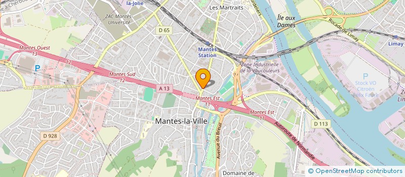 localisation de l'entreprise MONSIEUR JAMAA BOUKELMOUN à MANTES-LA-VILLE