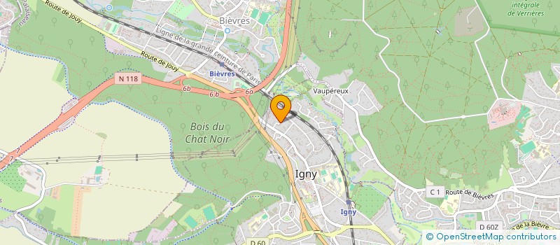 localisation de l'entreprise MONSIEUR JAMAA BOUTAKOURTE  IGNY