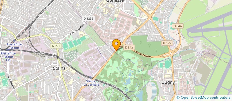 localisation de l'entreprise MONSIEUR JAMAA HAMADI  GARGES-LES-GONESSE