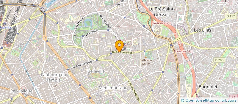 localisation de l'entreprise MONSIEUR JAMAA OUHMMOU à PARIS