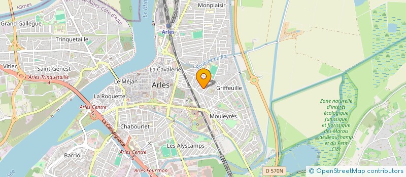 localisation de l'entreprise MONSIEUR JAMAL ABDELKRIM  ARLES