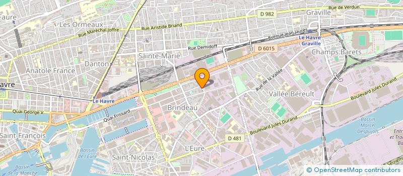 localisation de l'entreprise MONSIEUR JAMAL AHMED ABAKAR  LE HAVRE