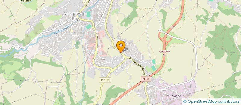 localisation de l'entreprise MONSIEUR JAMAL AIT CHAOUCH  LE PUY-EN-VELAY