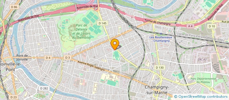 localisation de l'entreprise MONSIEUR JAMAL AIT KRIM à CHAMPIGNY-SUR-MARNE