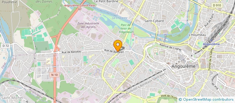 localisation de l'entreprise MONSIEUR JAMAL ALLA EL MARRAHI à ANGOULEME