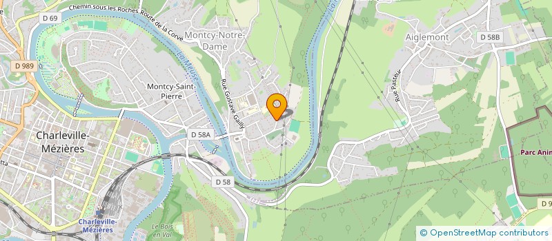 localisation de l'entreprise MONSIEUR JAMAL AMLAIKY  MONTCY-NOTRE-DAME