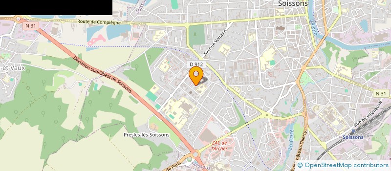 localisation de l'entreprise MONSIEUR JAMAL ARJDAL à SOISSONS