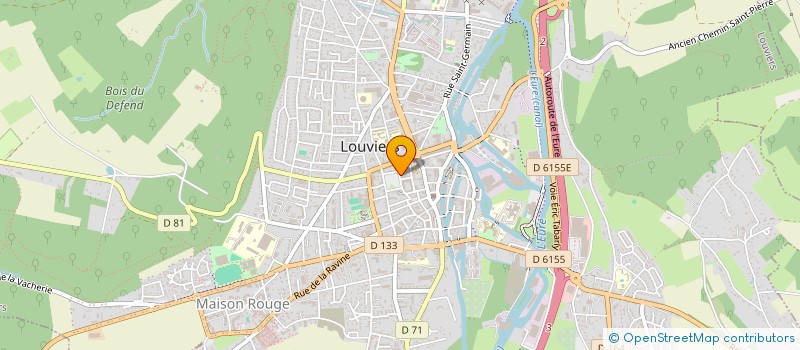 localisation de l'entreprise MONSIEUR JAMAL AYTOUNI  LOUVIERS