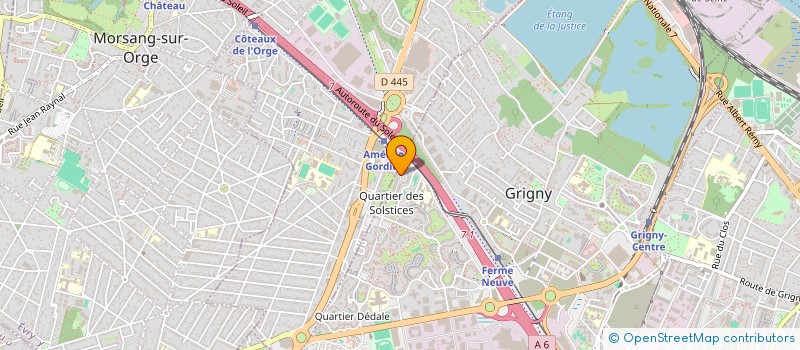 localisation de l'entreprise MONSIEUR JAMAL AZOUGAGH à GRIGNY