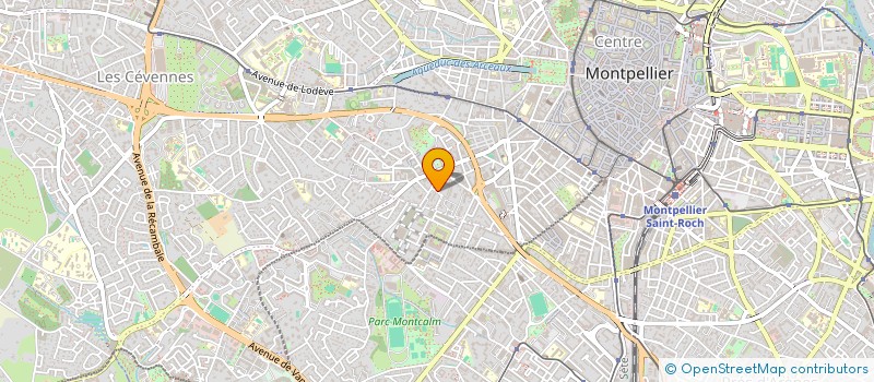 localisation de l'entreprise MONSIEUR JAMAL AZZA à MONTPELLIER