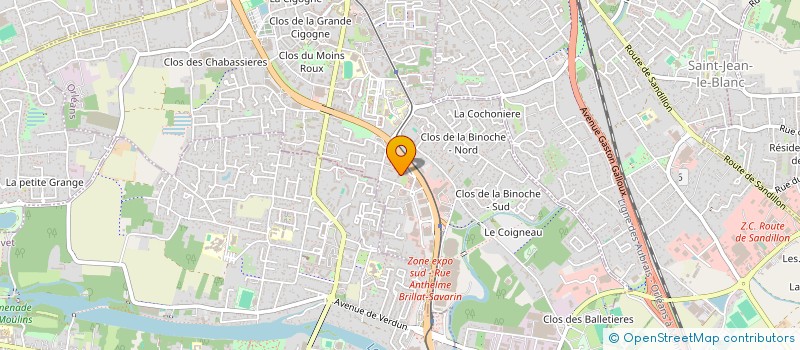 localisation de l'entreprise MONSIEUR JAMAL BAGDAD à ORLEANS