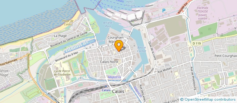 localisation de l'entreprise MONSIEUR JAMAL BELKISS  CALAIS