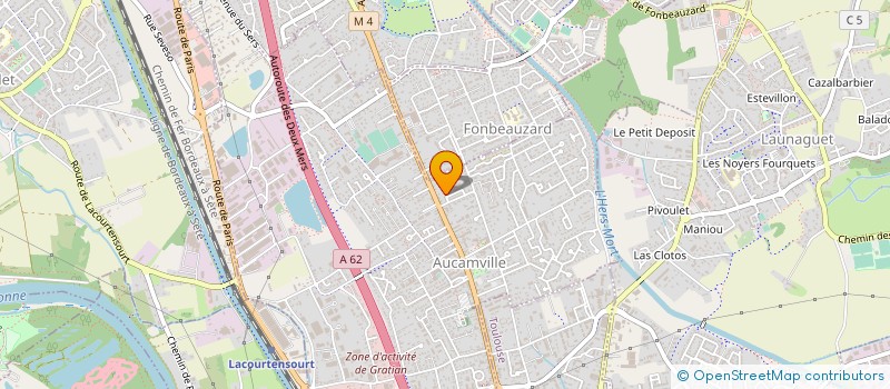 localisation de l'entreprise MONSIEUR JAMAL BELQAOUI à AUCAMVILLE