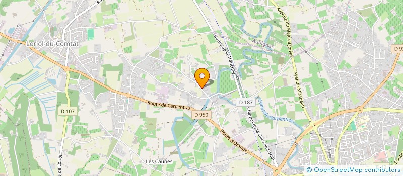 localisation de l'entreprise MONSIEUR JAMAL BENHARI à LORIOL-DU-COMTAT