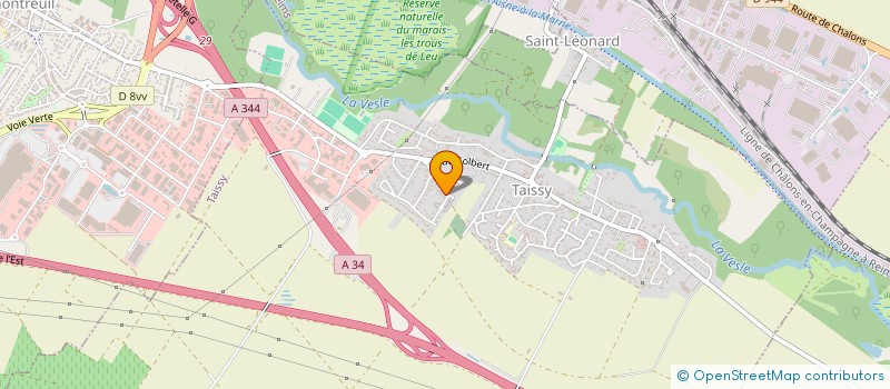 localisation de l'entreprise MONSIEUR JAMAL BENKIRANE  TAISSY