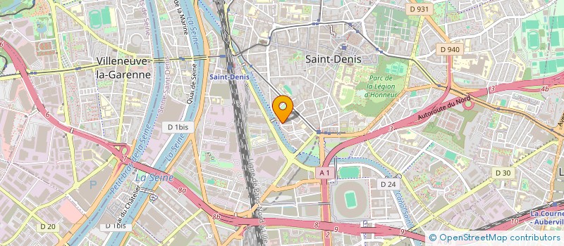 localisation de l'entreprise MONSIEUR JAMAL BENNI  SAINT-DENIS