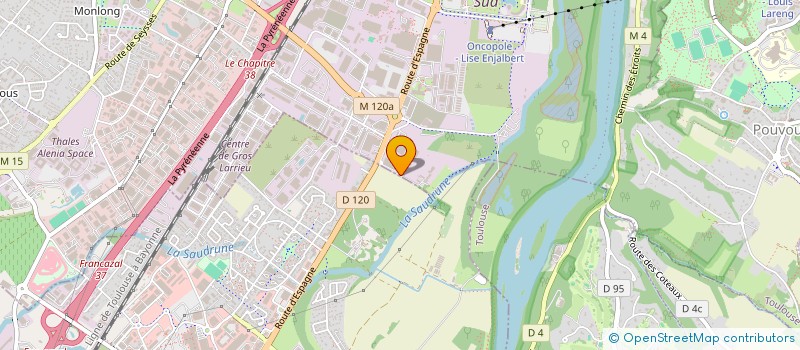 localisation de l'entreprise MONSIEUR JAMAL BOUAICHE  PORTET-SUR-GARONNE