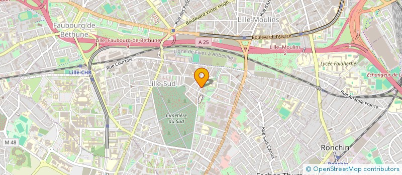 localisation de l'entreprise MONSIEUR JAMAL BOULLIA AARAB à LILLE