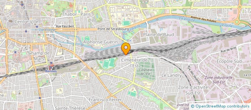 localisation de l'entreprise MONSIEUR JAMAL BOUMOUS  RENNES